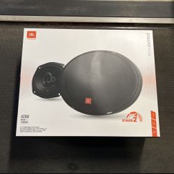JBL Stage 2 6x9 Inch Speakers 3 Ways Coaxials 420 Watts Max Power Handling 70 Watts RMS