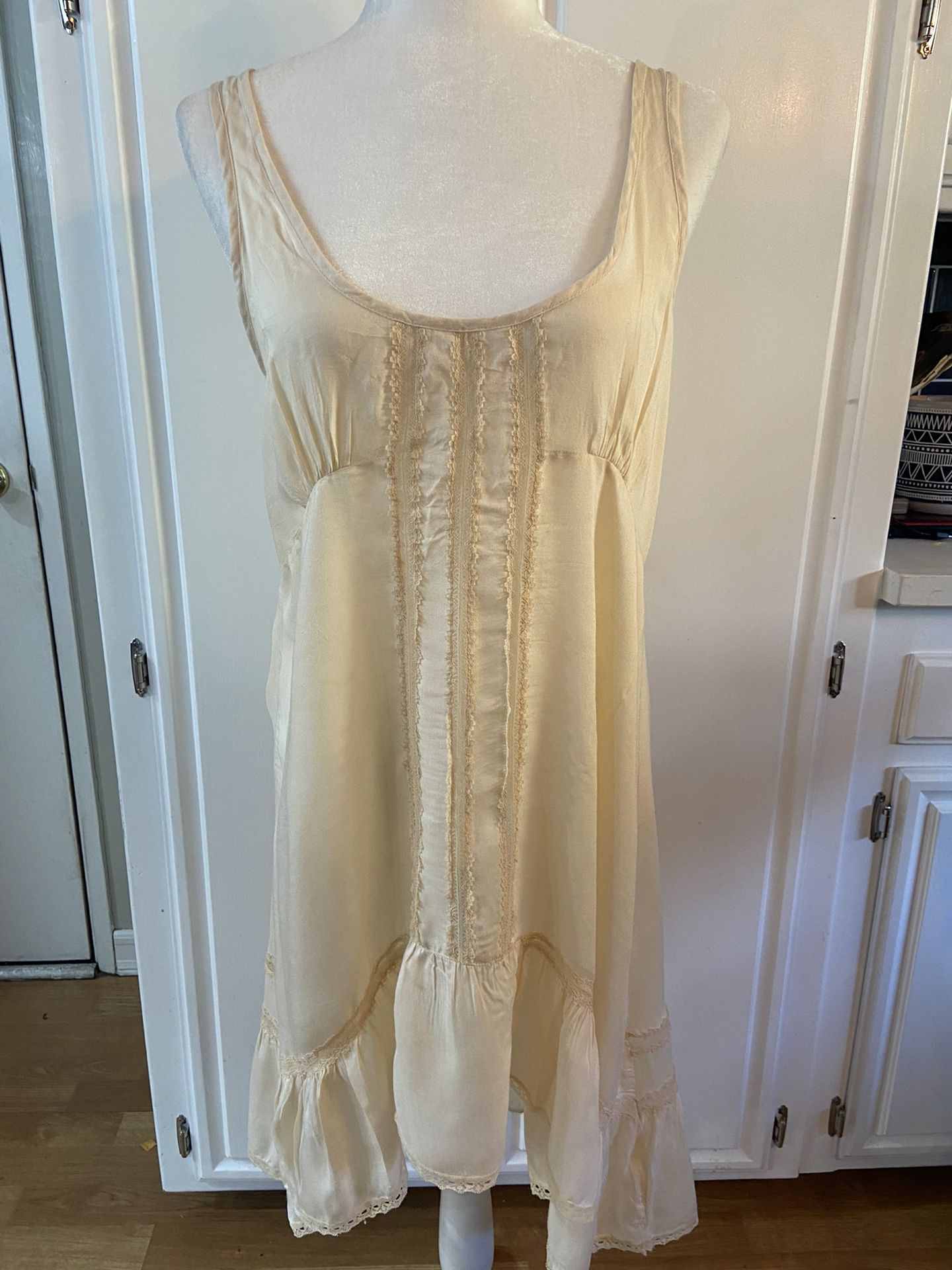 free people intimacy slip dress women’s size small petite #N