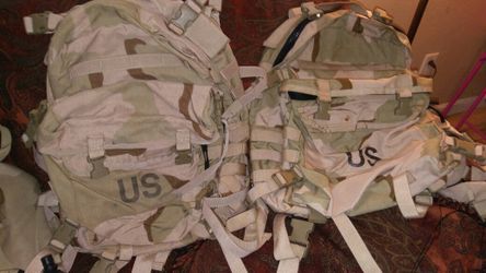 Military backpacks $50 each