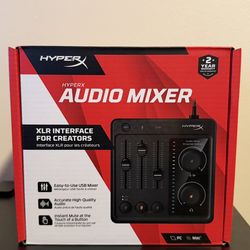 HyperX Audio Interface/Mixer for Creators