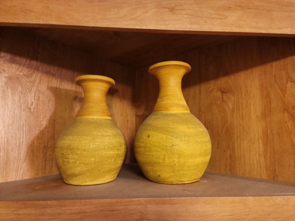 Yellow Set Vase