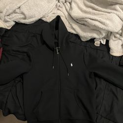 Ralph Lauren Black Zip Up