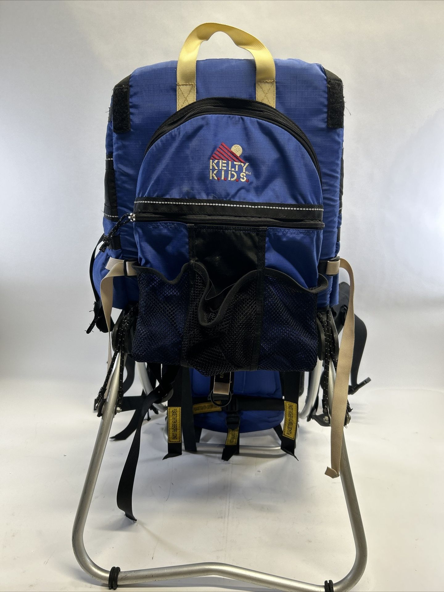 Kelty Kids Trek Blue Elite Stand Up Baby Child Carrier Backpack Outdoors Hiking
