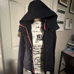 Hollister All weather Jacket size large