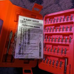 Black Decker Driver Set