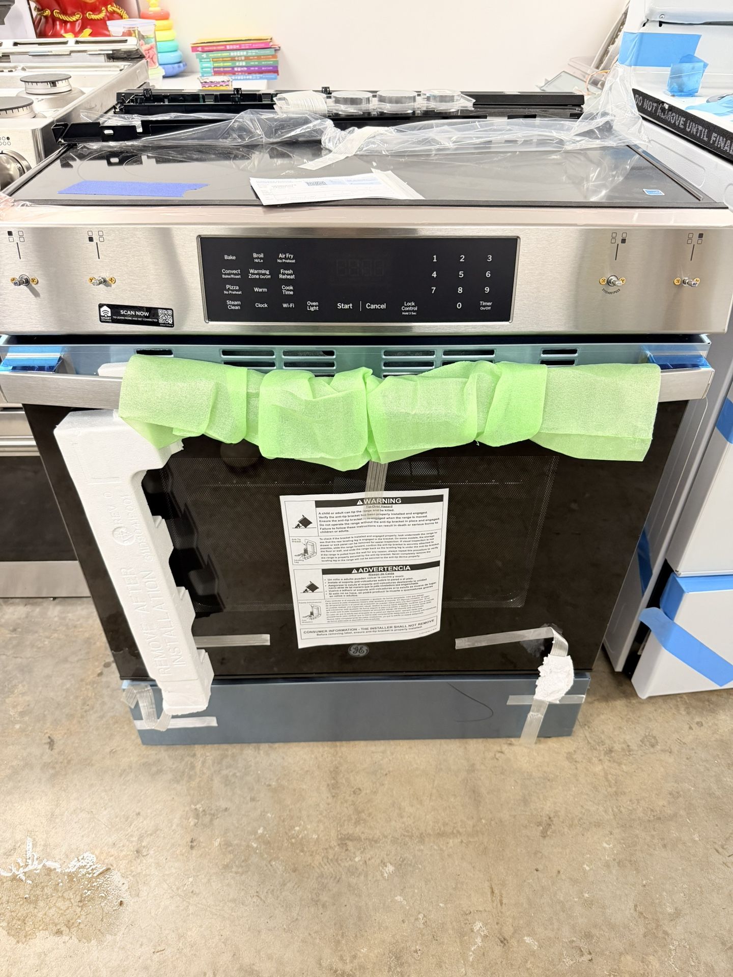 New GE Electric Range