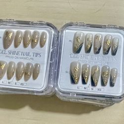 Press-on Nail 10sets. 5 Of Each 