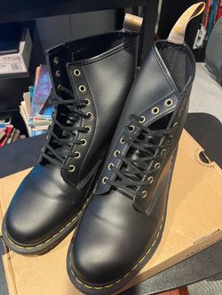 Dr. Martens Vegan 1460 Black Boots — Men’s Size 12 — Worn Once + Box — $110 OBO