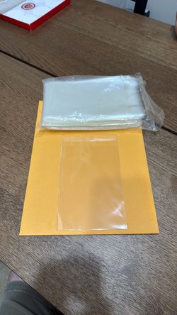 500 Clear Resealable Plastic Bags Bundle