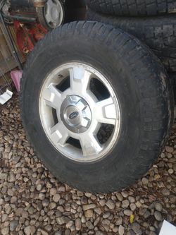 Ford Set  Of Wheels Including Caps Size285/70/ /17''