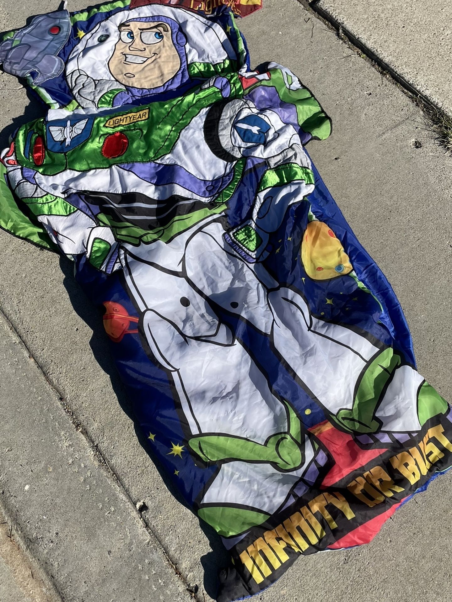 Buzz Lightyear Toy Story Sleeping Bag