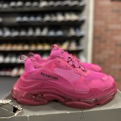 Balenciaga Triple S Pink Sneakers – Authentic – Size 10