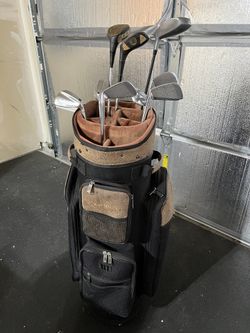Golf Clubs And Bag