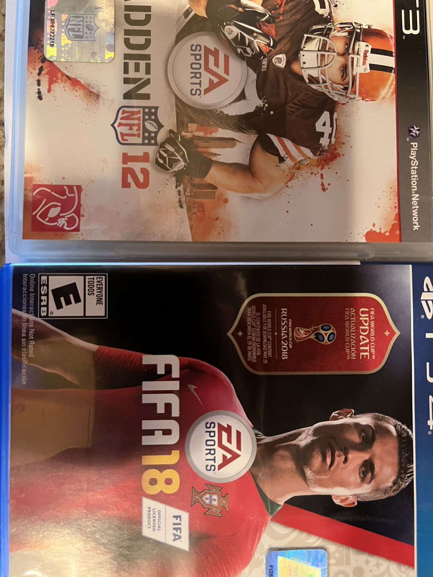 PS3/PS4 FIFA 18 Madden Foot for Sale in Reno, NV - OfferUp