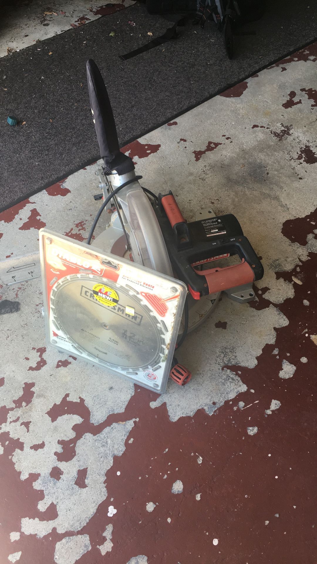 Craftsman 12” Compound Miter Saw With Laser