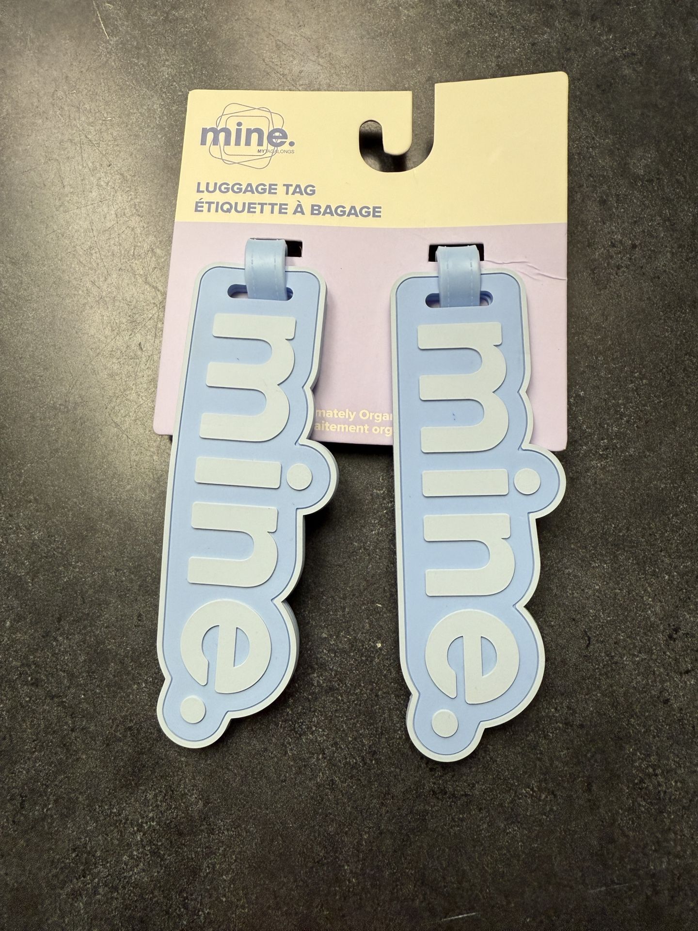 NWT Container Store Silicone Luggage Tag
