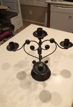 Vintage Mexican candle holder