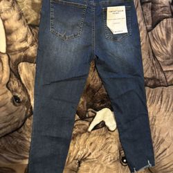 Junior size mid rise jeans 