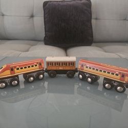 Wooden Train Set 