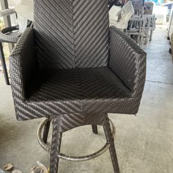 Brand New Swivel Bar Chairs ( 6 Available) 