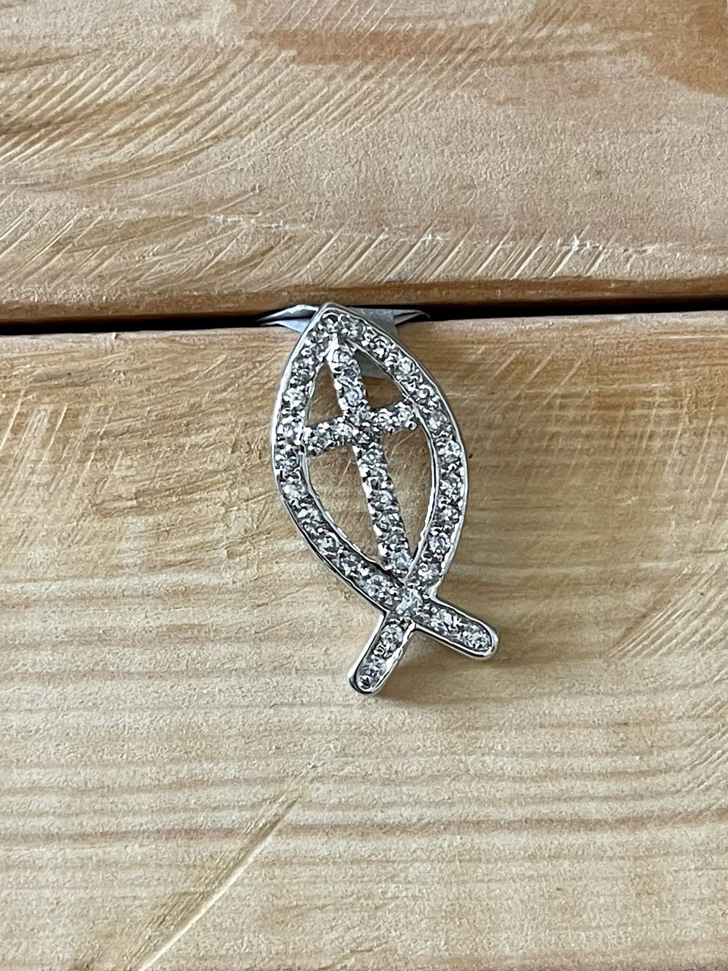 Ichthus Silver Pendant