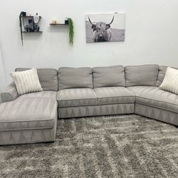 Gray Sectional Couch - Free Delivery