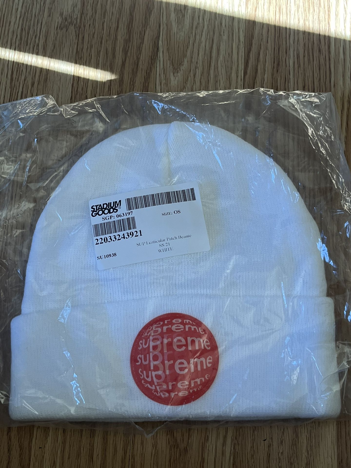 Supreme Lenticular Patch Beanie