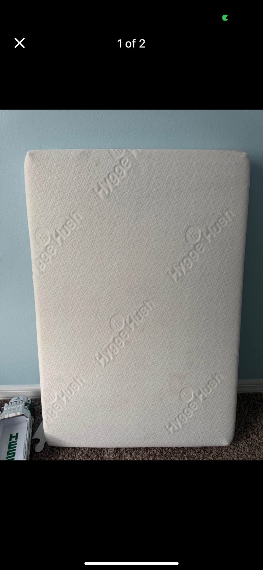 Hygge hush mattress for baby