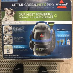Bissel Extractor Little green Pet Pro. 