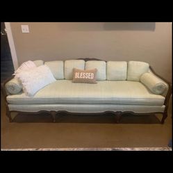 Antique French Cabriole Style Sofa 