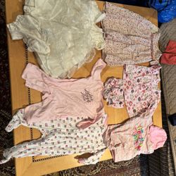 Girls Clothes Size 3 Months To 18 Months/2T Summer/winter Mix