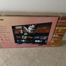 New Samsung DU6900D 4K Smart TV, in box and never opened