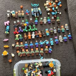 Lego Minecraft Minifigure lot