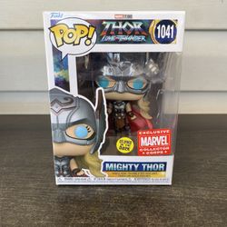 Funko Pop Marvel Mighty Thor Love and Thunder #1041 Collector Corps Exclusive