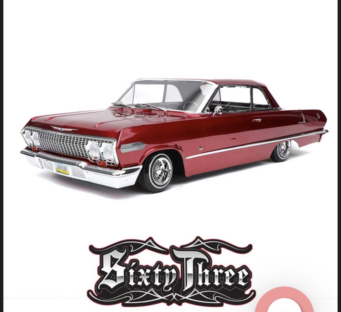 SixtyThree RC Car - 1:10 1963 Chevrolet Impala Hopping Lowrider