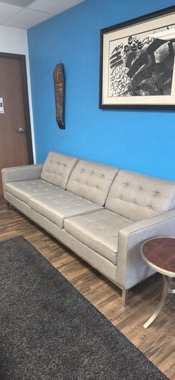 Grey Mid Century Sofa - Excellent Condition