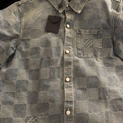 Louis Vuitton Denim Button Up Shirt