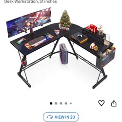 BLACK DESK GOOD CONDITION