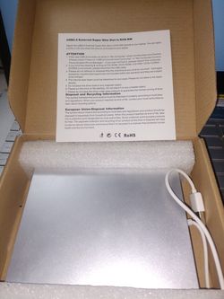USB2.0 External Super Slim Slot in DVD-RW