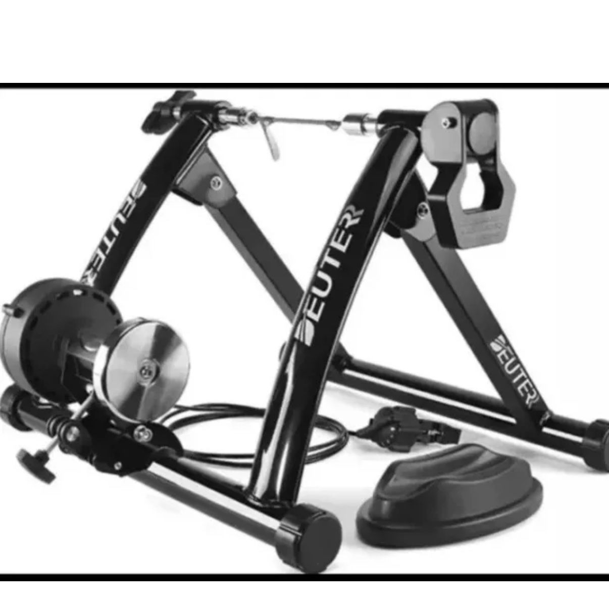 Mt-04 Bike Trainer Indoor Cycling Riding Training Stationary Bicycle Road Black