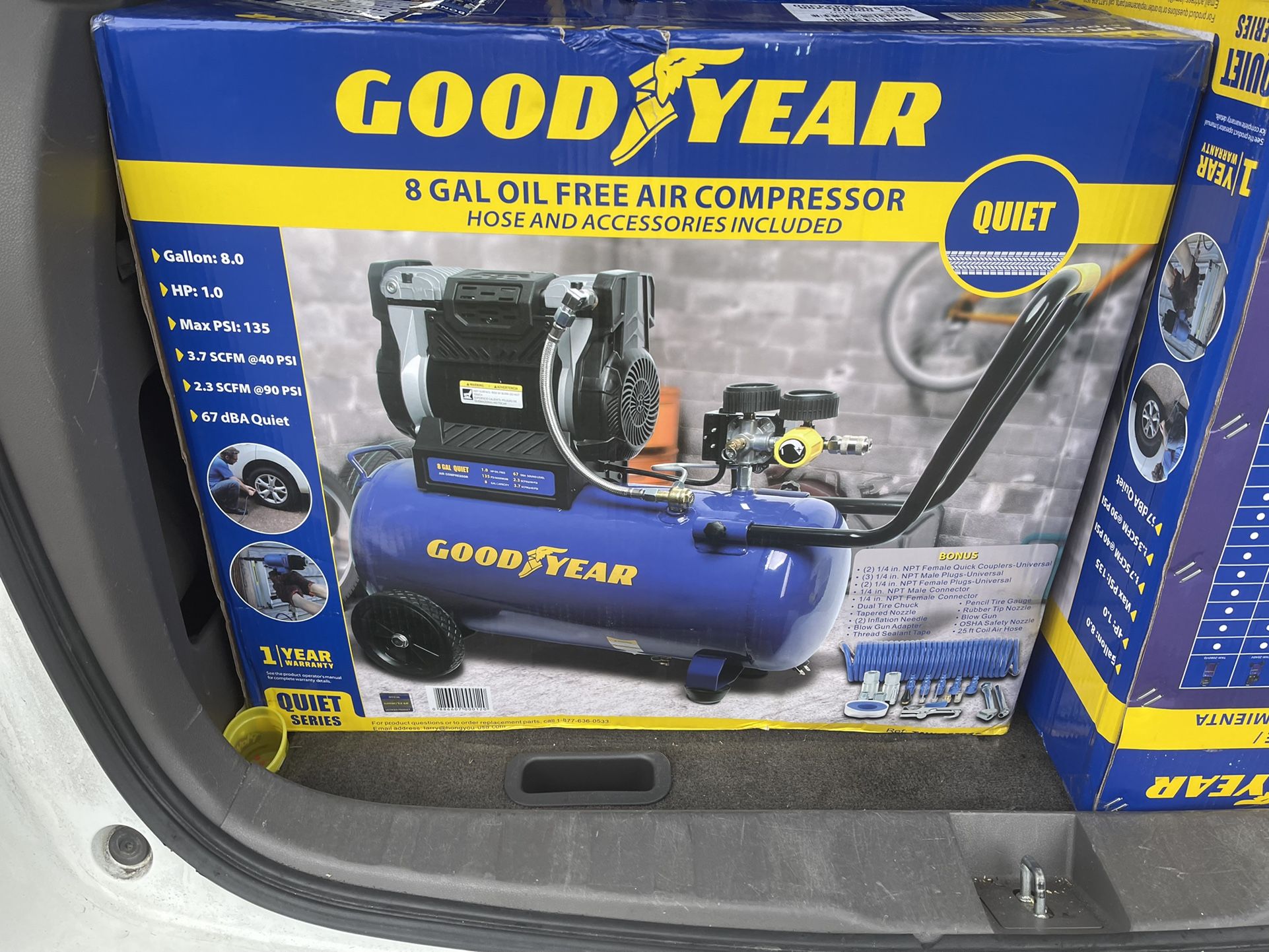 Air Compressor With Accessories