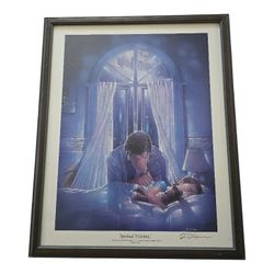 "Spiritual Warfare" Framed Print Signed by Artist Ron DiCianni Christian Art