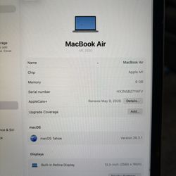 MacBook Air M1 