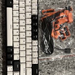 Mechanical Keyboard with Key Switches 