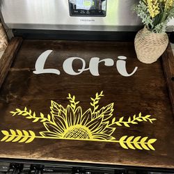 Personalized Stove Top Cover/ Noodle Board