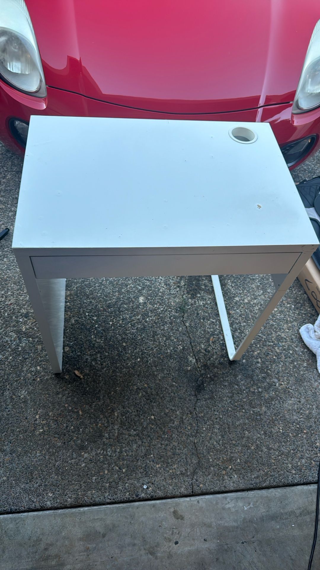 IKEA White Desk/Vanity
