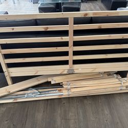 Ikea Tarva Queen Solid Wood Pine Bed Frame – Like New