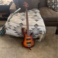 Old Bass Guitar 