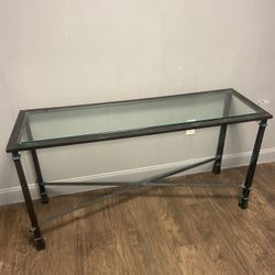 Glass Table – Modern & Elegant – Great Condition – Must Go 🔥