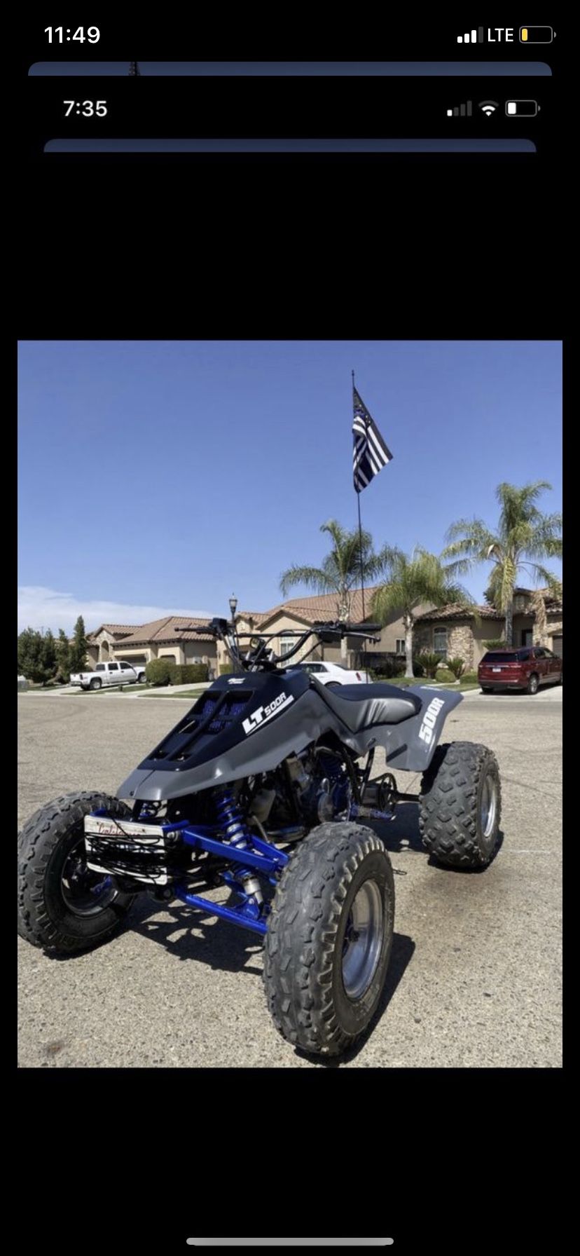 1987 Quadzilla for sale. If you know quads you know the 2 stroke power